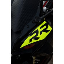 Banxtre Srk 125R Için Neon Sarı Renk Kafa Için Rr Yazılı Sticker Etiket