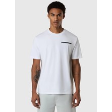 North Sails Beyaz Erkek T-Shirt NS0000693163