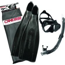 Cressi Pro Star Palet Maske Şnorkel Seti