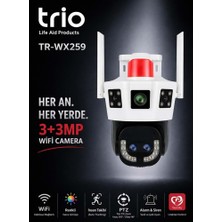 Trio TR-WX259 (2 Kameralı) 3+3 Mp Wifi 2.4g&5g Çift Bant(Veesky)