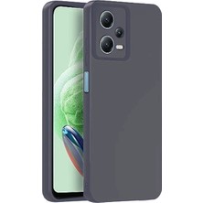 Nerm Note 12 Pro 5g Kılıf Nano Içi Kadife - Gri