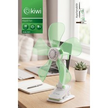 Kiwi KFAN-7611 Klipsli Fan | 32 cm & 180° Eğim & Sessiz Çalışma & 9W