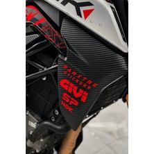 Banxtre Cfmoto NK250 Için Kırmızı Renk Yan Kapak Sponsor Sticker Etiket