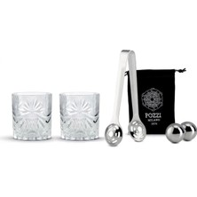 Pozzi Milano Kokteyl Seti Silver Nights 2'li Kokteyl Seti