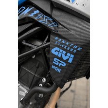 Banxtre Cfmoto NK250 Için Açık Mavi Yan Kapak Sponsor Sticker Etiket