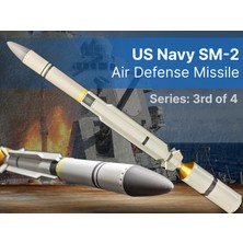 Titrek Toys Sm-2 Hava Savunma Füzesi - Us Navy Sm-2 Missile (Replika Maket)