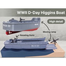 Titrek Toys D-Day Higgins Çıkarma Botu 2. Dünya Savaşı - D-Day Higgins Landing Boat (Replika Maket)