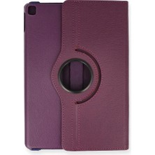Uravas Store Ipad Pro 11 (2024) Kılıf 360 Tablet Deri Kılıf - Mürdüm