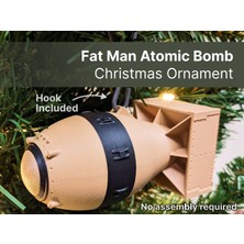 Titrek Toys Fat Man Atom Bombası Yılbaşı Süsü - Fat Man Christmas Ornament (Replika Maket)