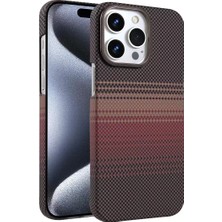 Uravas Store Newface Apple Iphone 15 Pro Max Vega Magsafe Kapak - Çöl Titanyum