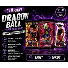 Cantex Tech Dragonball Booster Koleksiyon Kart Paketi 3 Paket 30 Kart