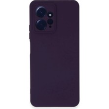 Uravas Store Note 12 4g Kılıf Nano Içi Kadife  - Mor
