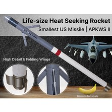 Titrek Toys Isı Güdümlü Roket Gerçek Boyut - Life-Size Heat Seeking Rocket (Replika Maket)