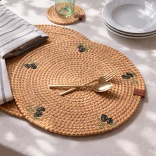 Evidea Soft Olive Supla - Bej - 33X33 cm