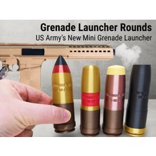 Titrek Toys 30MM Bombaatar Mühimmatı Gerçek Boyut - Life-Size New Us 30MM Grenade Launcher Rounds (Replika Maket)