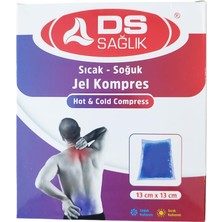 Ds Sağlık Sıcak-Soğuk Jel Kompres (Kılıflı 13X13)