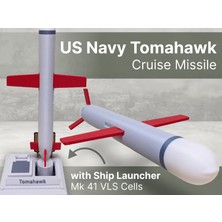 Titrek Toys Tomahawk Seyir Füzesi ve Fırlatıcı Tüp - Tomahawk Cruise Missile (Replika Maket)