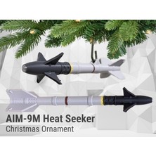 Titrek Toys Aım-9m Sidewinder Isı Güdümlü Füze Süsü - Aım-9m Sidewinder Missile Ornament (Replika Maket)