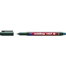 Uravas Store Edding 147 S Silgili Permanent Kalem - Asetat Kalemi - Kırmızı - 10 Kalem - 0,3 mm Yuvarlak Uç