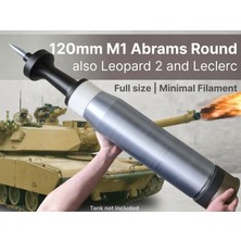 Titrek Toys M1 Abrams Tankı 120MM Dev Mermi - M1 Abrams Tank 120MM Round (Replika Maket)