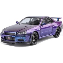 Farbu Oyuncak Hobiez World Orjinal 1:24 Lisanslı Nissan Skyline Gtr Kapıları Kaputu Açılabilir Model Oyuncak Araba