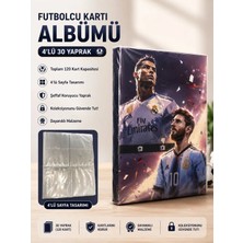 Cantex Tech Futbolcu Kartları Koleksiyon Oyun Kartı Albümü 120 Kartlık - Koleksiyon Kart Albümü2