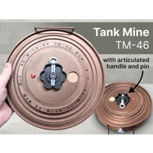Titrek Toys Tm-46 Anti-Tank Mayını Hareketli Pimli - Tm-46 Anti-Tank Mine (Replika Maket)