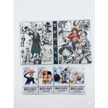 Cantex Tech One Piece Card Game Booster White Pack 4 Paket Trading Cards - 40 Kart +Albüm
