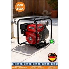 Böhrer 7.5 Hp Santrifüj Benzinli Sulama Bahçe Tarla Pompası Motoru - 3 Parmak 3 Inç