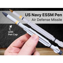 Titrek Toys Essm Kısa Menzilli Füze Tasarımlı Kalem - Missile Pen Us Navy Essm (Replika Maket)