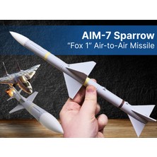 Titrek Toys Aım-7 Sparrow Hava Füzesi 1:8 Ölçek - Aım-7 Sparrow 1:8 Scale (Replika Maket)