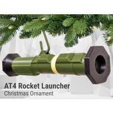 Titrek Toys At4 Roketatar Yılbaşı Süsü - At4 Rocket Launcher Christmas Ornament (Replika Maket)
