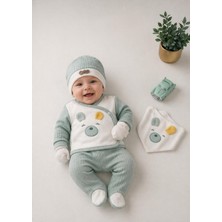 Minitex Bebek Hastane Çıkışı 5'li Set % 100 Pamuklu