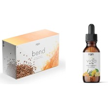 Rain International Rain Vida & Bend Ikili Hareket Seti: D3+K2 Vitamini ve Tohum Bazlı Eklem, Kemik, Kıkırdak Destekleyici Paket
