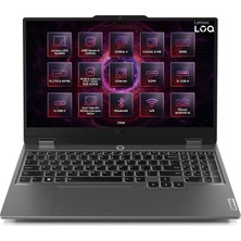 Lenovo Loq Amd Ryzen 5 7235HS 16GB 512GB SSD 6 GB RTX4050 15.6" Fhd 144Hz W11P Gaming Laptop, Notebook 83JC00H4TR 013