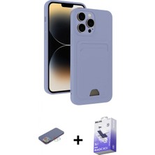 İlk El Grup Pilelistore™ iPhone 13 Pro Max Kılıf Vadi Çizgi Prime - Siyah Bilvis 5in1 5d Magic Hayalet Cam Ekran Koruyucu + Renkli Kamera Lens Koruma Cam - Mı