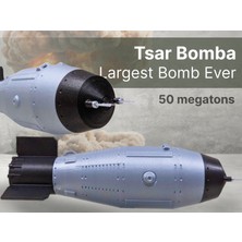 Titrek Toys Tsar Bomba Dünyanın En Büyük Nükleer Bombası - Tsar Bomba (Replika Maket)