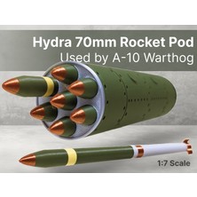 Titrek Toys A-10 Warthog Hydra 70MM Roket Podu - Hydra 70MM Rocket Pod (Replika Maket)