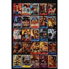 Cantex Tech One Piece Oyun Kartı - 25 Adet Ingilizce Koleksiyonluk