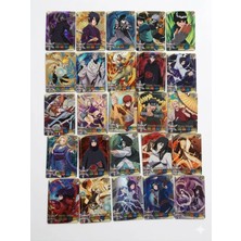 Cantex Tech Anime Naruto Oyun Karti 25 Adet Esnek Kırılmaz Parlak Kart