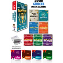 5. Sınıf Tüm Dersler Şampiyon Paket Tonguç 7 Kitap + 4 Paragraf Soru Fasikülü Hediye ! ( 4720 Soru )