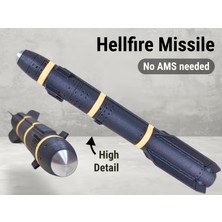Titrek Toys Hellfire Füzesi AGM-114 - Hellfire Missile AGM-114 (Replika Maket)