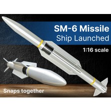 Titrek Toys Sm-6 Donanma Hava Savunma Füzesi - Sm-6 Us Navy Missile (Replika Maket)