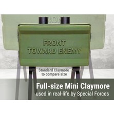 Titrek Toys Özel Kuvvetler Mini Claymore Mayını - Life-Size Mini Claymore Special Forces (Replika Maket)