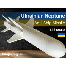 Titrek Toys Ukrayna Neptün Gemi Savunma Füzesi - Ukrainian Neptune Missile (Replika Maket)