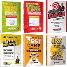 Yediiklim Yayınları Son 10 Yılın Yds-Yökdil-Ydt-Yks) Kelimeleri 1 ve 2-Okuma ANLAMA-30GÜNDE Tüm Soru Tipleri-Stratejiler
