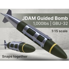 Titrek Toys Jdam 1000LB Güdümlü Bomba Gbu-32 - Jdam 1000LB Guided Bomb (Replika Maket)