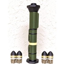 Titrek Toys At4 Yaylı Roketatar Mekanizmalı - At4 Spring-Loaded Rocket Launcher (Replika Maket)