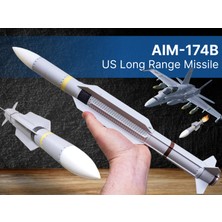 Titrek Toys AIM-174B Uzun Menzilli Hava Füzesi 1:8 Ölçek - AIM-174B Missile 1:8 Scale (Replika Maket)