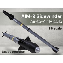 Titrek Toys Aım-9x Sidewinder Hava Füzesi 1:8 Ölçek - Aım-9x Sidewinder 1:8 (Replika Maket)